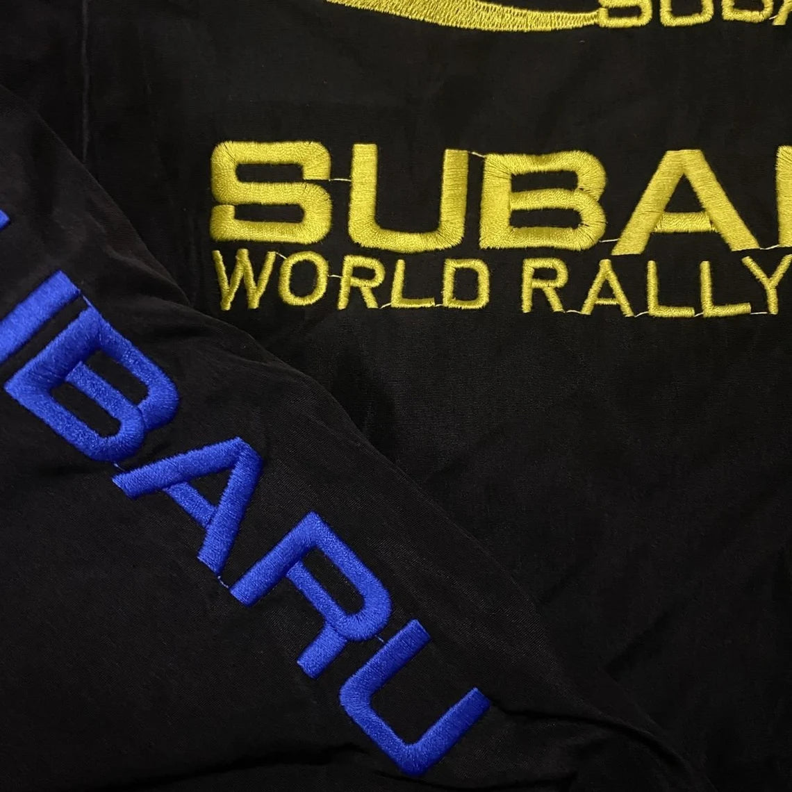 Racing Jacket SUBARU World Team Rally Racing Vintage